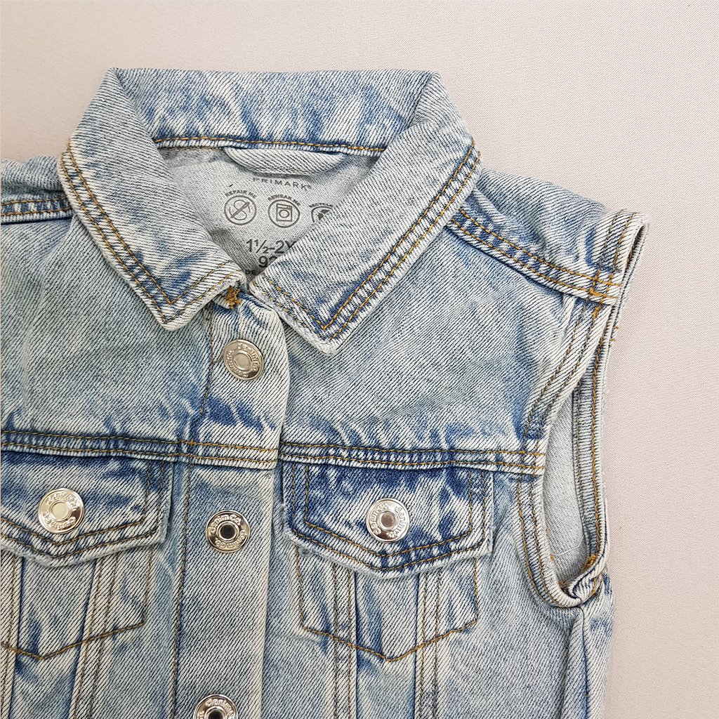 کت جینز حلقه ای 30148 سایز 1.5 تا 15 سال مارک Primark   *