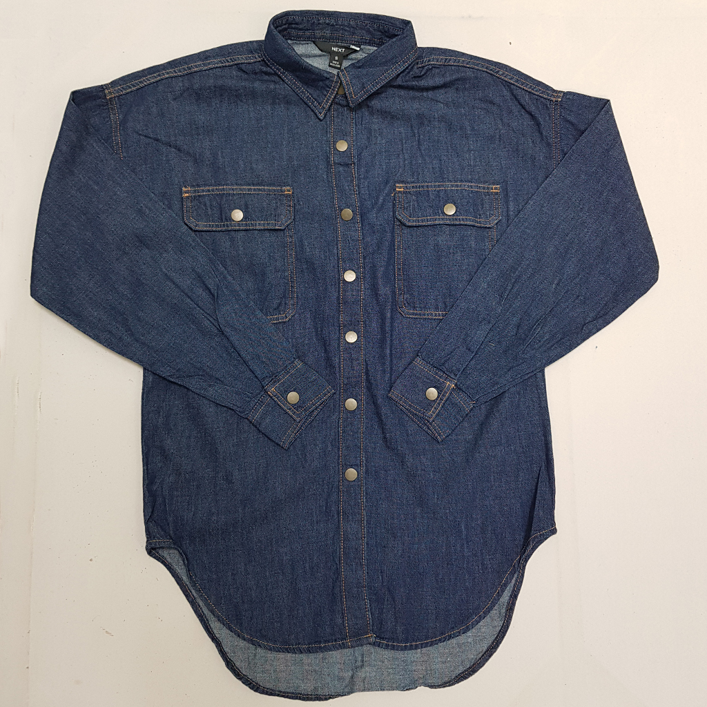 پیراهن جینز زنانه 30123 کد 1 مارک NEXT