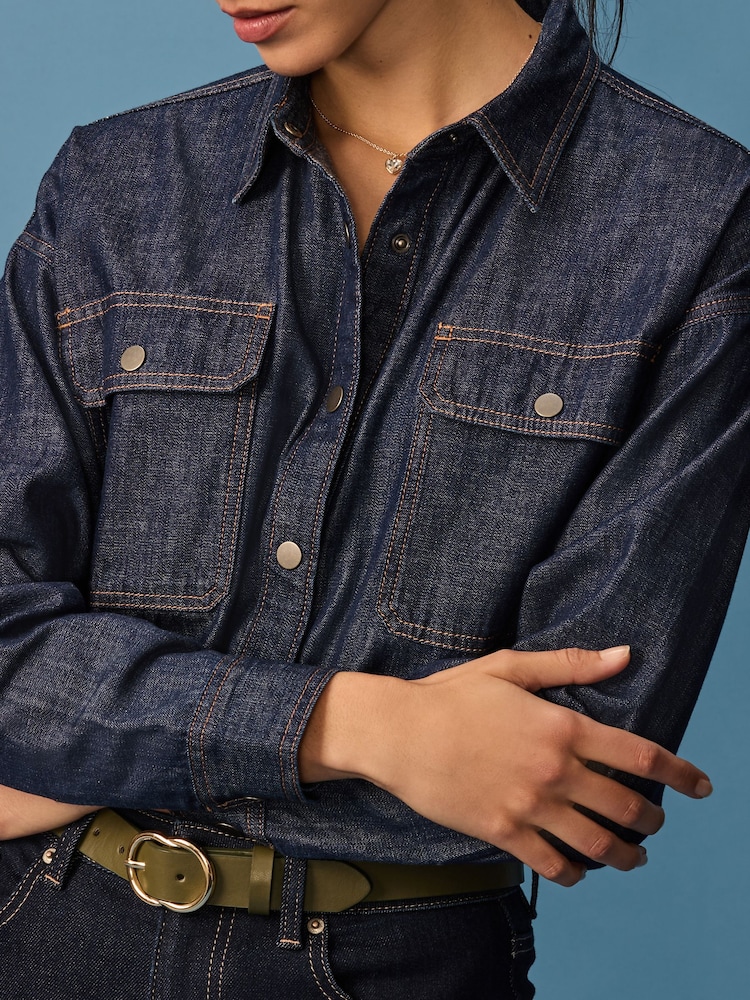 پیراهن جینز زنانه 30123 کد 1 مارک NEXT