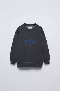 پلیور توپنبه ای پسرانه 30177 سایز 6 تا 14 سال مارک ZARA