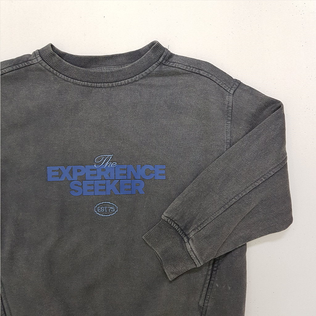 پلیور توپنبه ای پسرانه 30177 سایز 6 تا 14 سال مارک ZARA   *