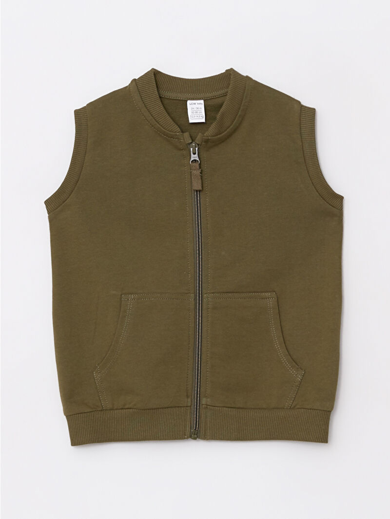 سویشرت حلقه ای پسرانه 30201 سایز 9 ماه تا 6 سال مارک LC WAIKIKI