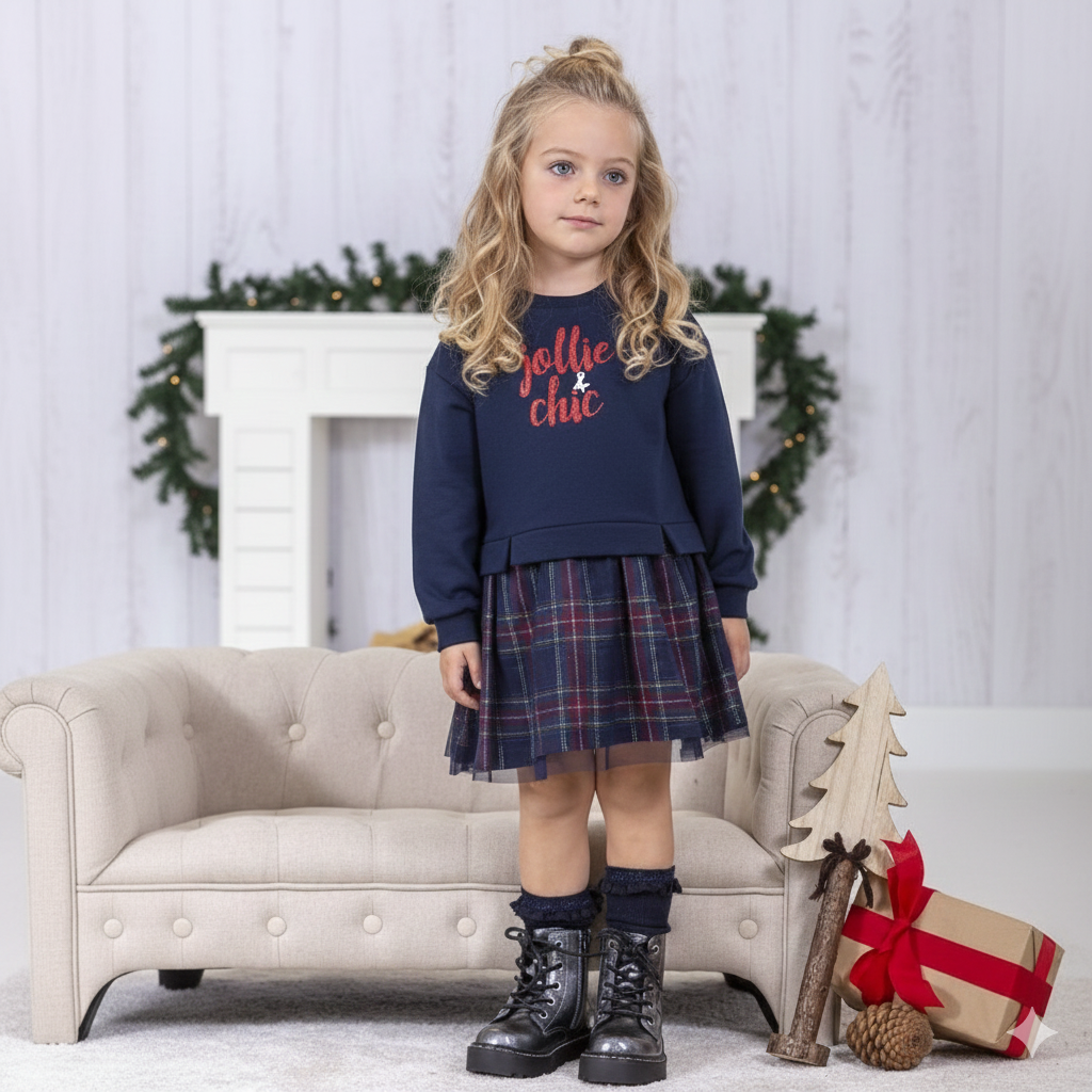 سارافون دخترانه 30167 سایز 2 تا 12 سال مارک Charanga