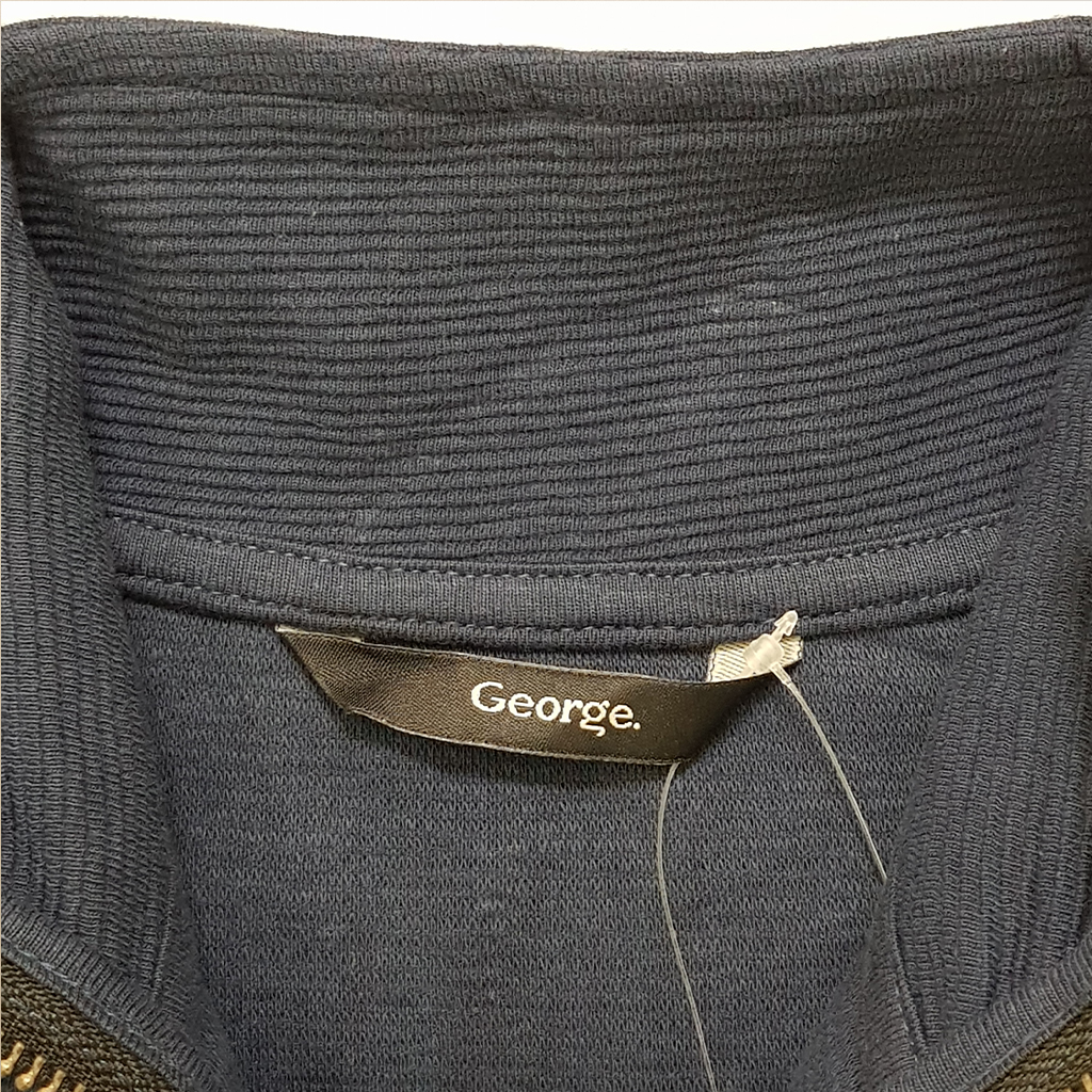 ست پلیور نیم زیپ و شلوار پسرانه 30189 سایز 2 تا 14 سال مارک George