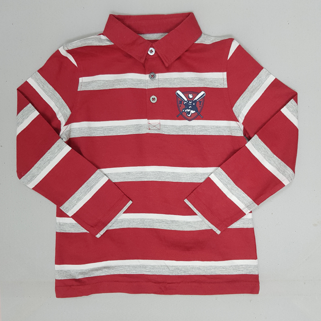 بلوز یقه دار پسرانه 29986 سایز 5 تا 14 سال مارک Inextenso   *