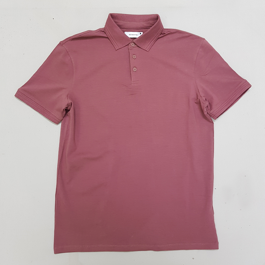تی شرت یقه دار مردانه 30373 کد 2 مارک Reserved