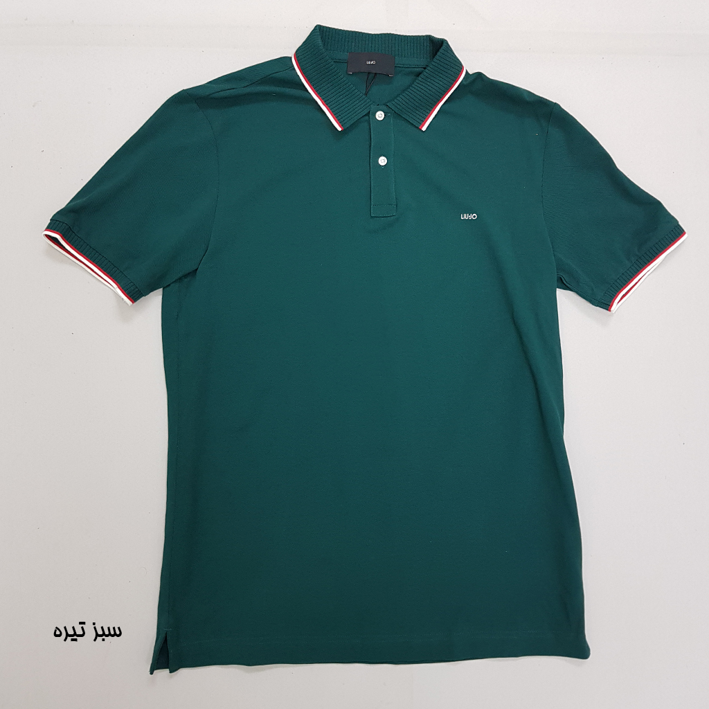 تی شرت یقه دار مردانه 30368 کد 2 مارک liu jo