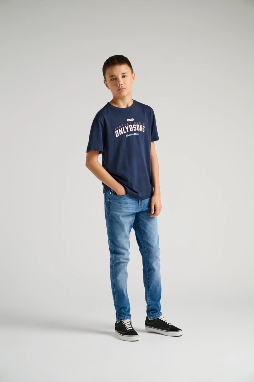 تی شرت پسرانه 30552 سایز 5 تا 16 سال کد 3 مارک Only&Sons
