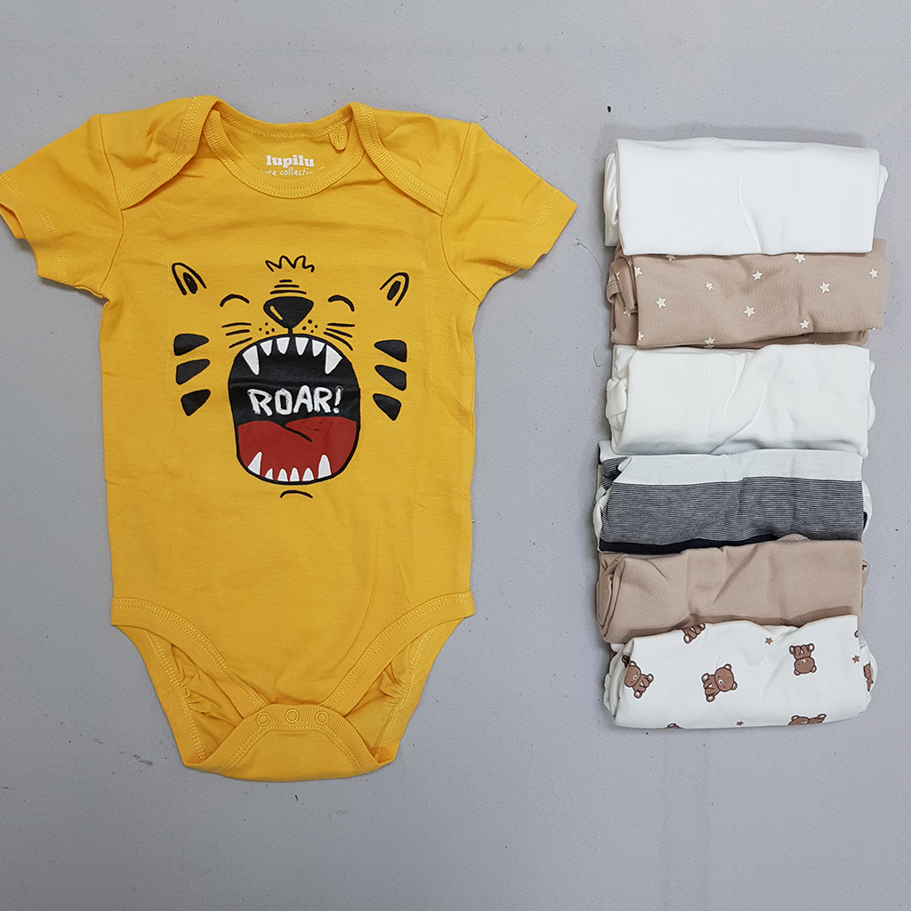 بادی هفت عددی پسرانه 30662 سایز 3 تا 36 ماه کد 1