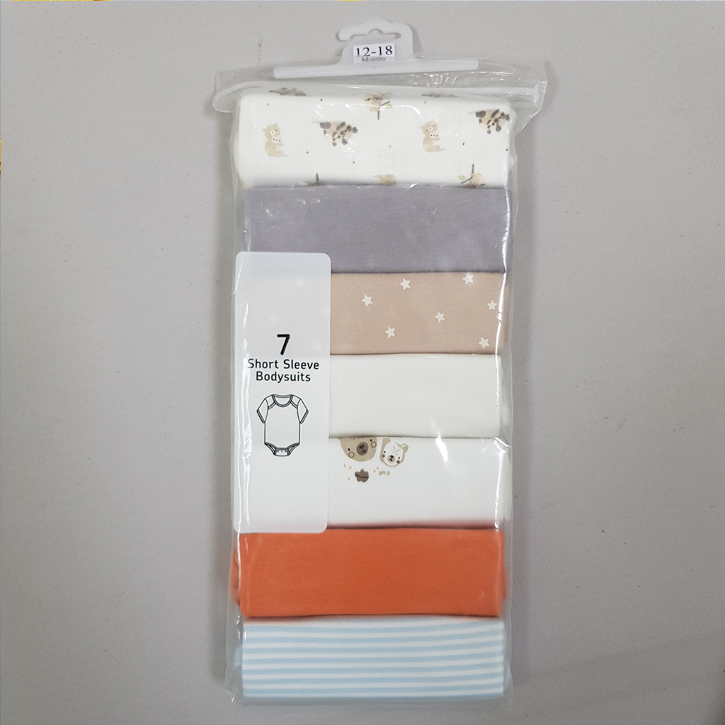 بادی هفت عددی پسرانه 30662 سایز 3 تا 36 ماه کد 1