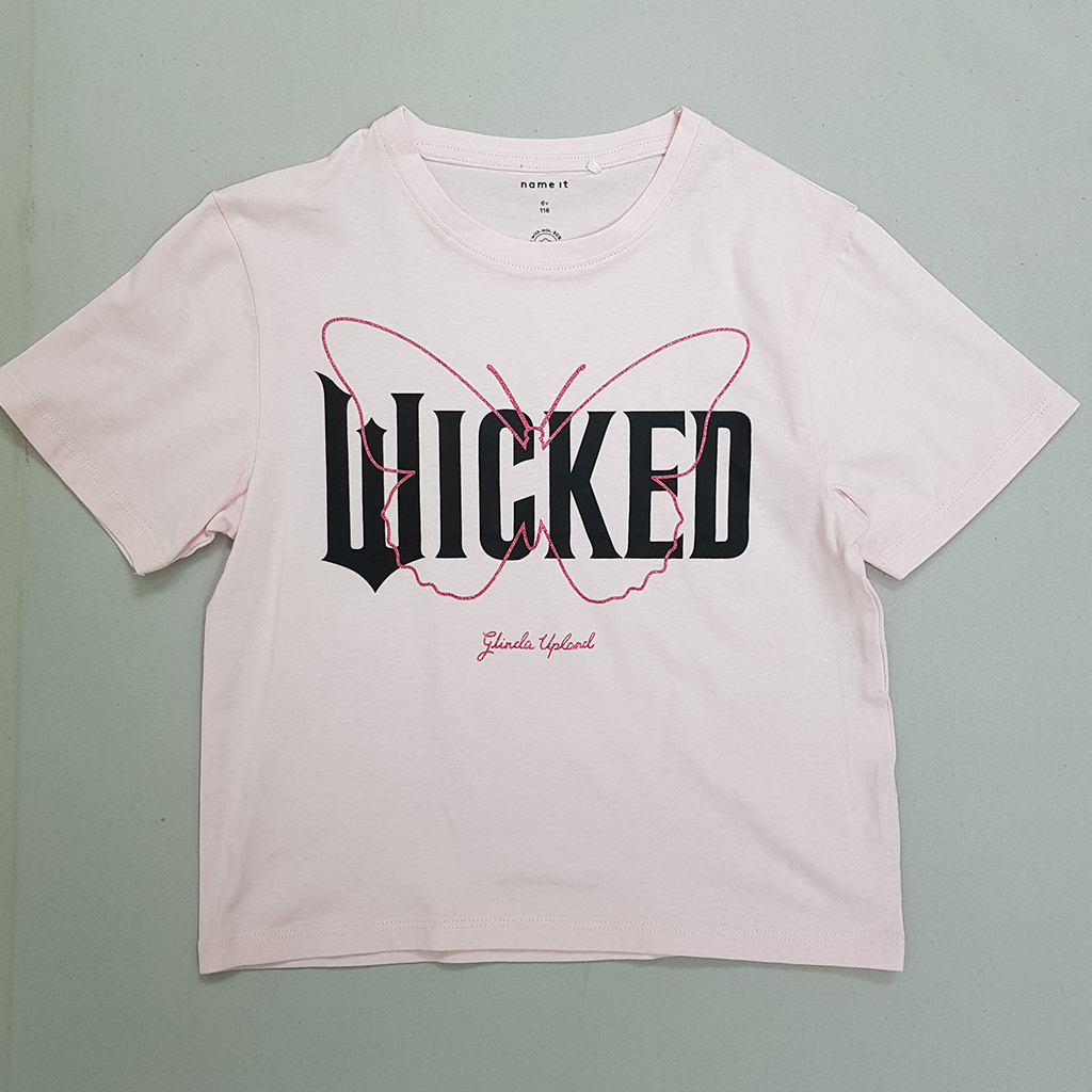 تی شرت دخترانه 30551 سایز 6 تا 12 سال کد 3 مارک Name IT