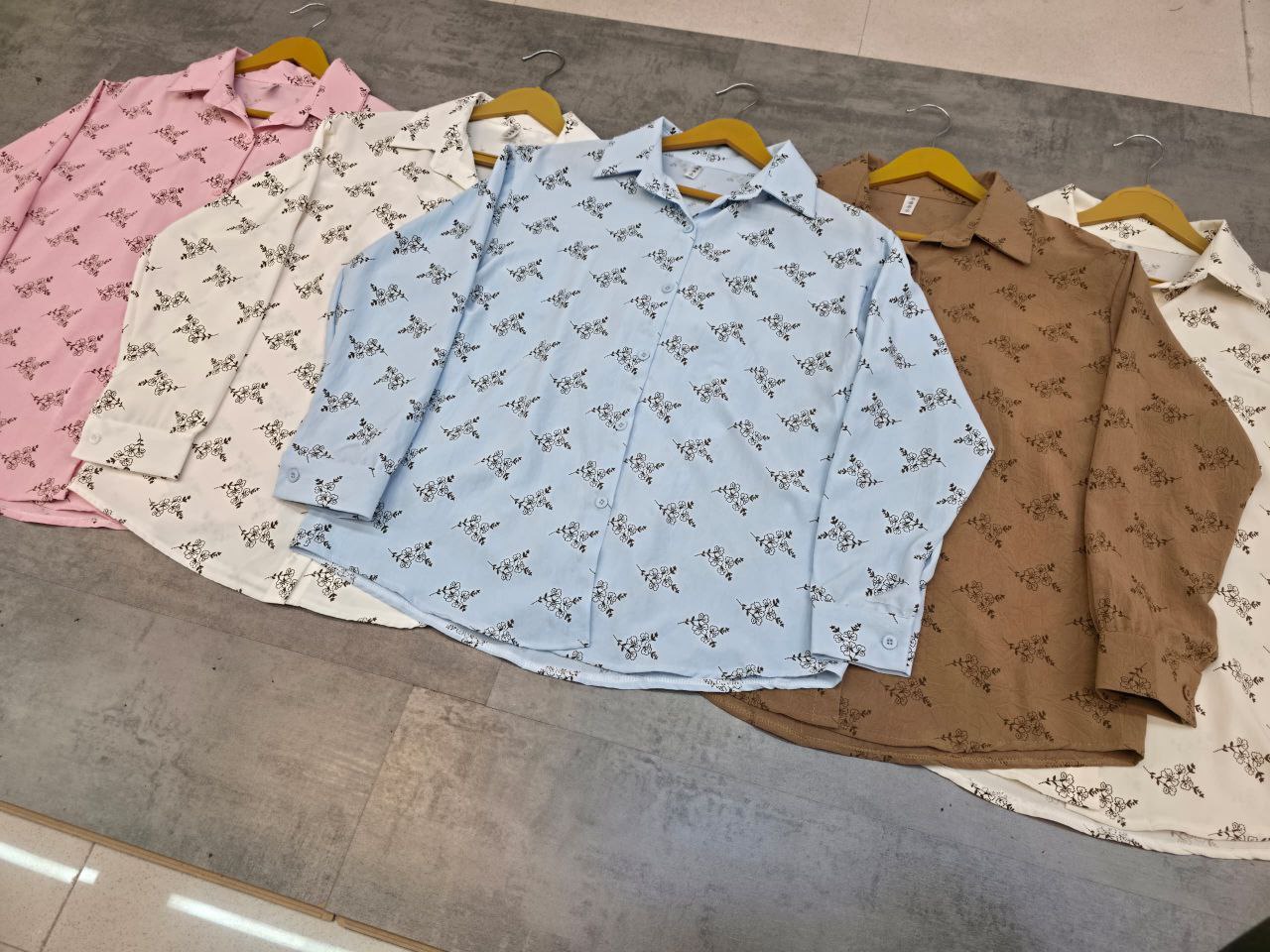 شومیز مجلسی گلدار نخی زنانه کد 419340