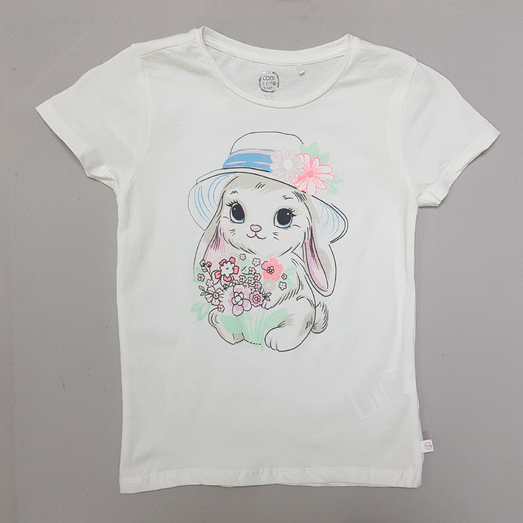 تی شرت دخترانه 30590 سایز 3 تا 8 سال کد 3 مارک COOL CLUB   *