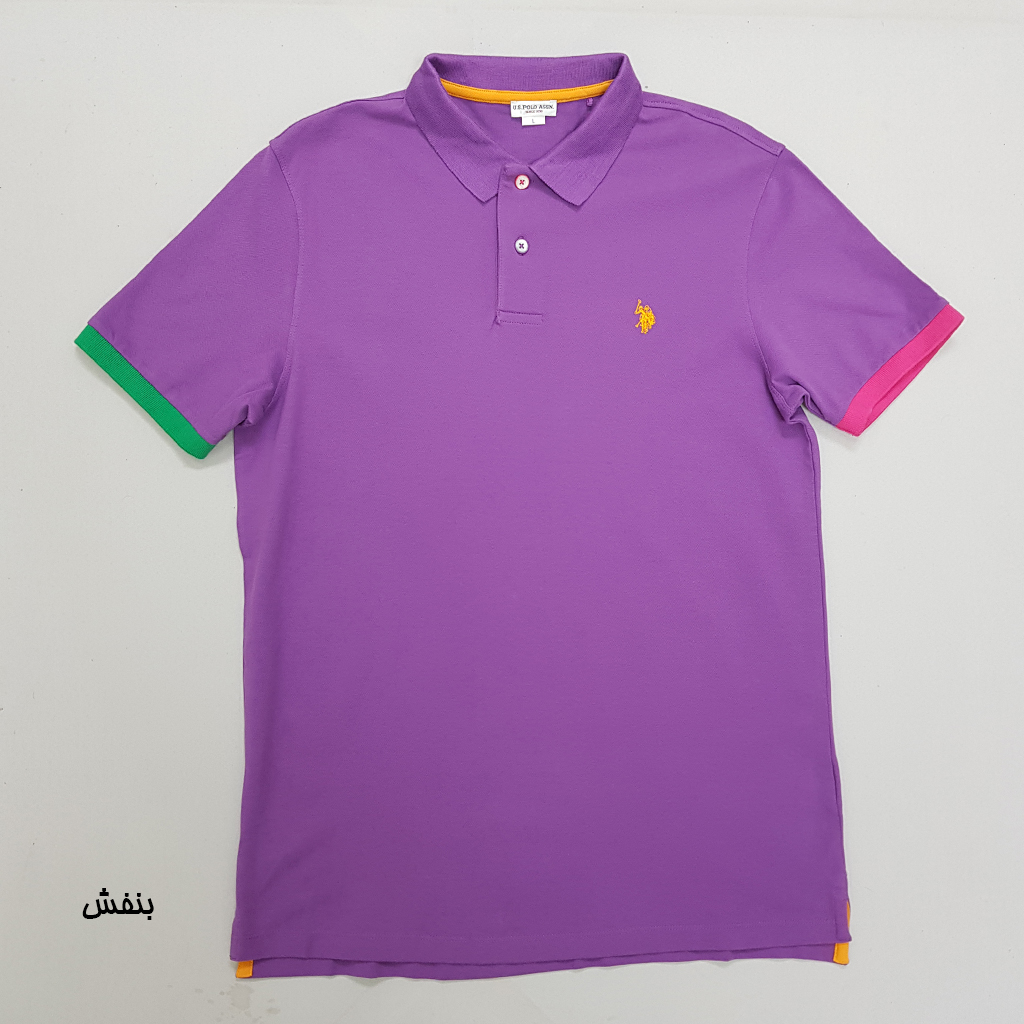 تی شرت یقه دار مردانه 30364 مارک US POLO ASSN