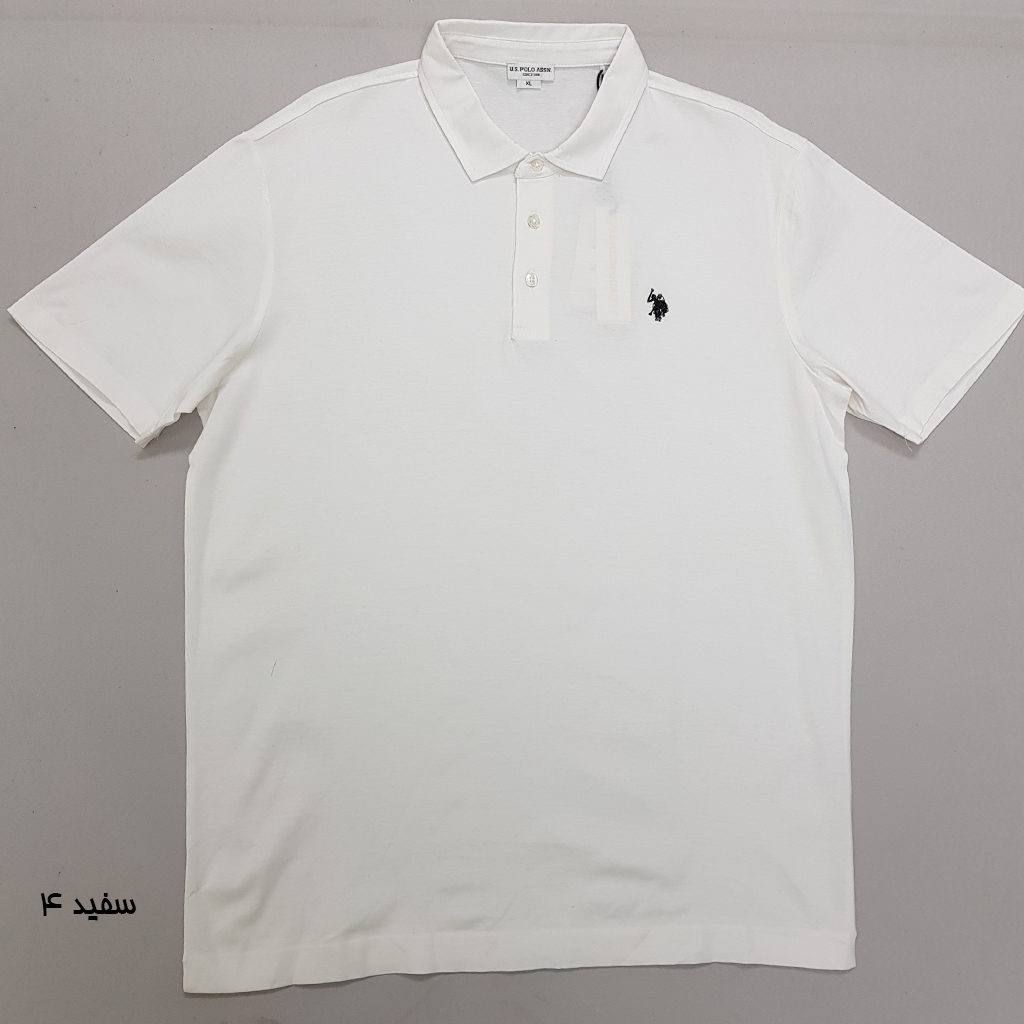 تی شرت یقه دار مردانه 30364 مارک US POLO ASSN