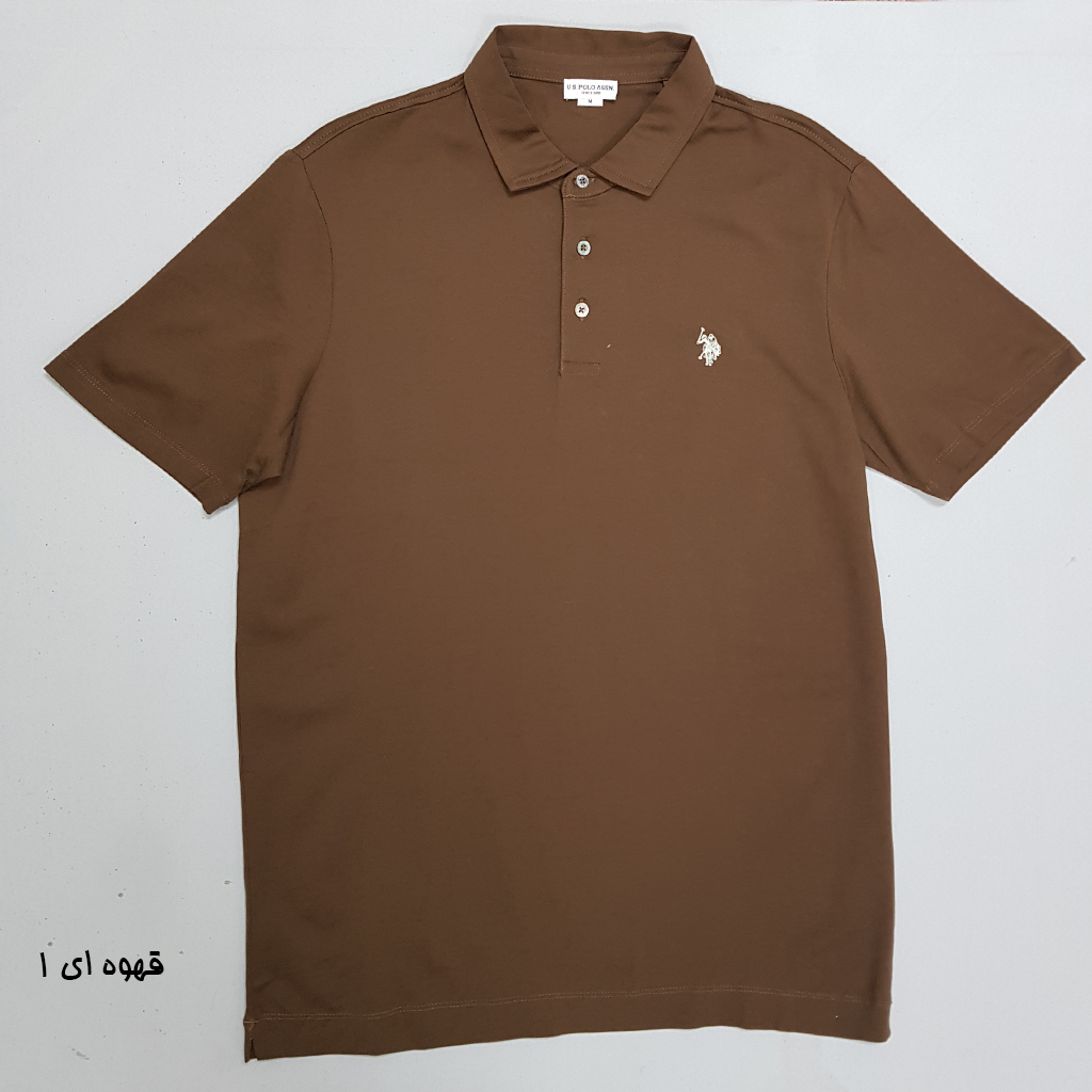 تی شرت یقه دار مردانه 30364 مارک US POLO ASSN