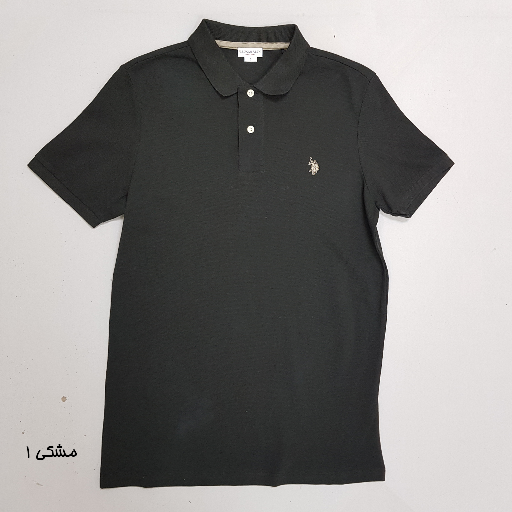 تی شرت یقه دار مردانه 30364 مارک US POLO ASSN