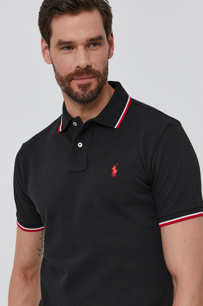تی شرت یقه دار مردانه 30364 مارک US POLO ASSN