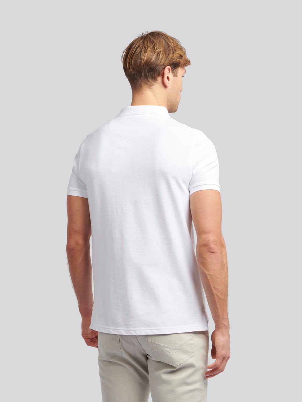 تی شرت یقه دار مردانه 30364 مارک US POLO ASSN