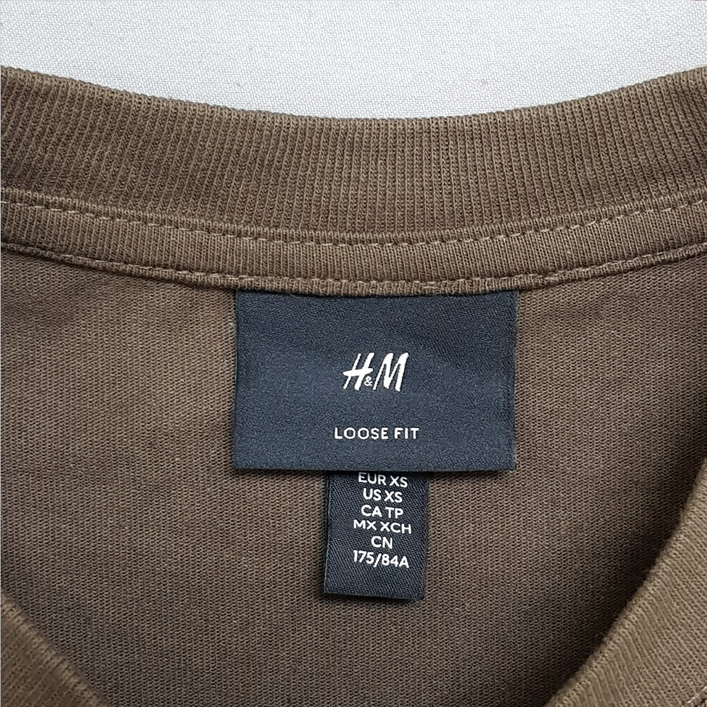 تی شرت مردانه 30390 کد 1 مارک H&M