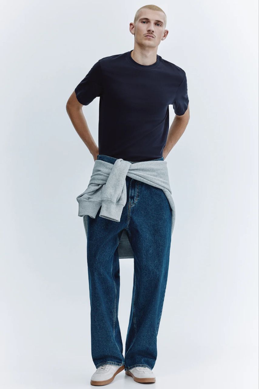 تی شرت مردانه 30390 کد 1 مارک H&M