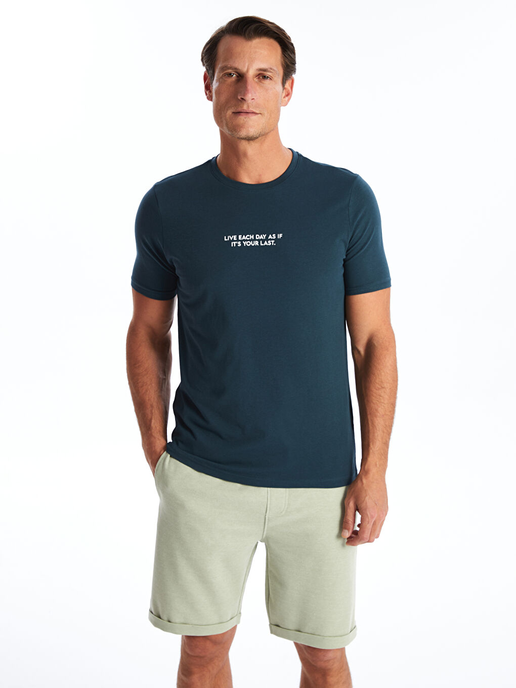 تی شرت مردانه 30405 مارک LC WAIKIKI