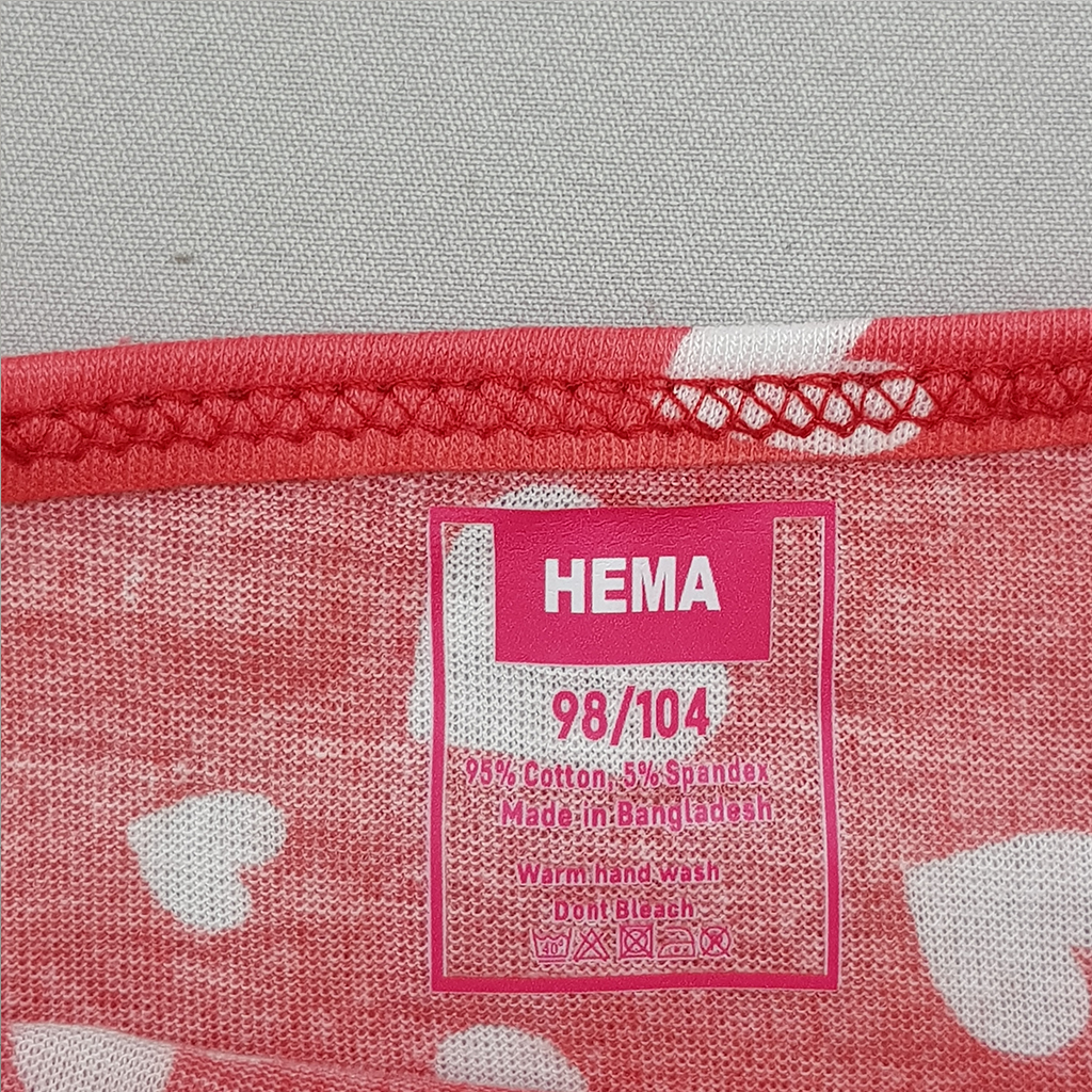 تاپ 4 عددی دخترانه 30647 سایز 18 ماه تا 8 سال مارک Hema