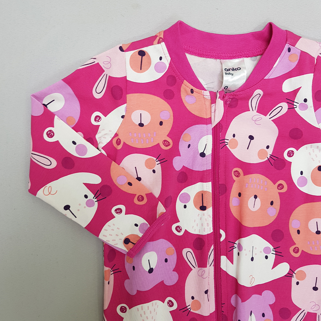 سرهمی دخترانه 30611 سایز بدوتولد تا 24 ماه کد 2 مارک ANKO