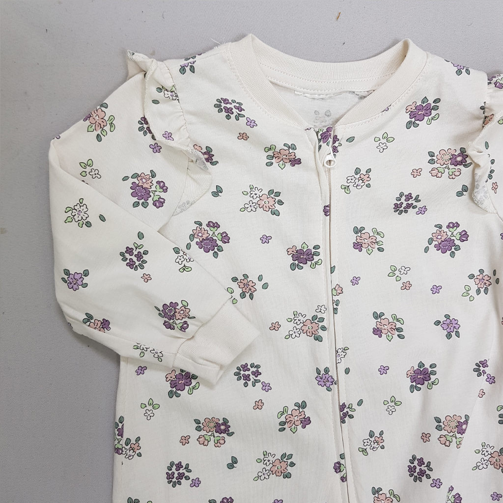 سرهمی دخترانه 30613 سایز 2 ماه تا 3 سال مارک H&M