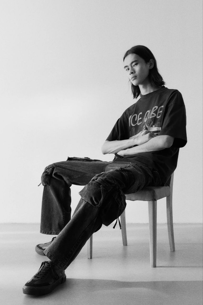 تی شرت مردانه 30391 مارک H&M