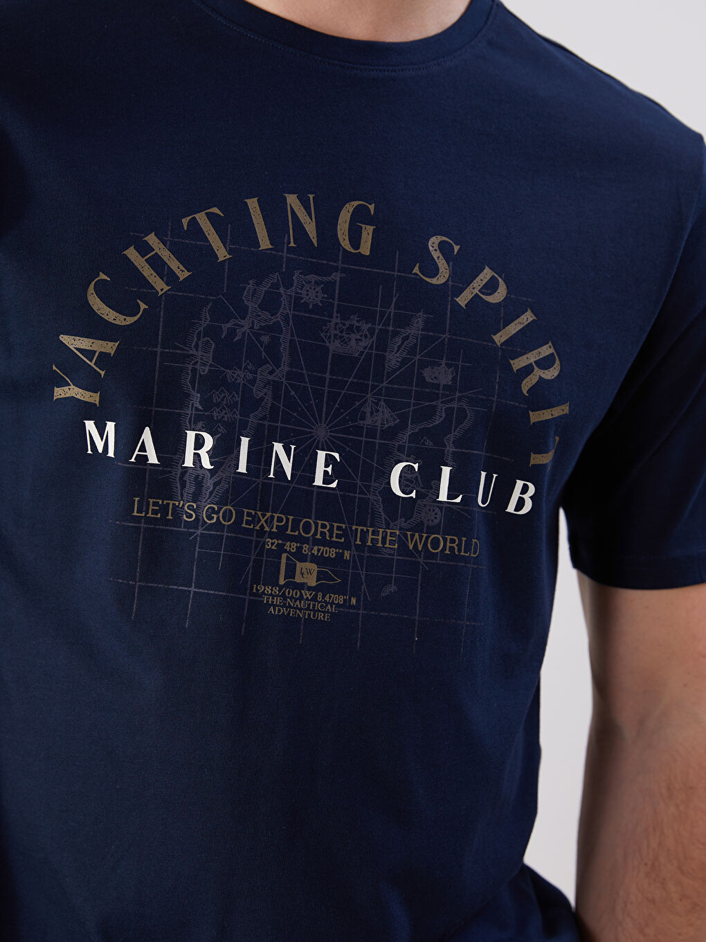 تی شرت مردانه 30407 مارک LC WAIKIKI