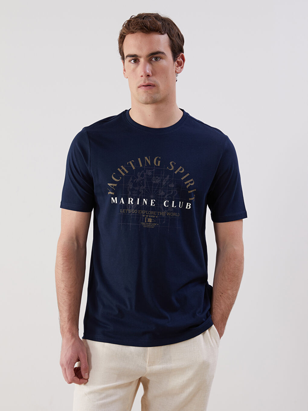 تی شرت مردانه 30407 مارک LC WAIKIKI