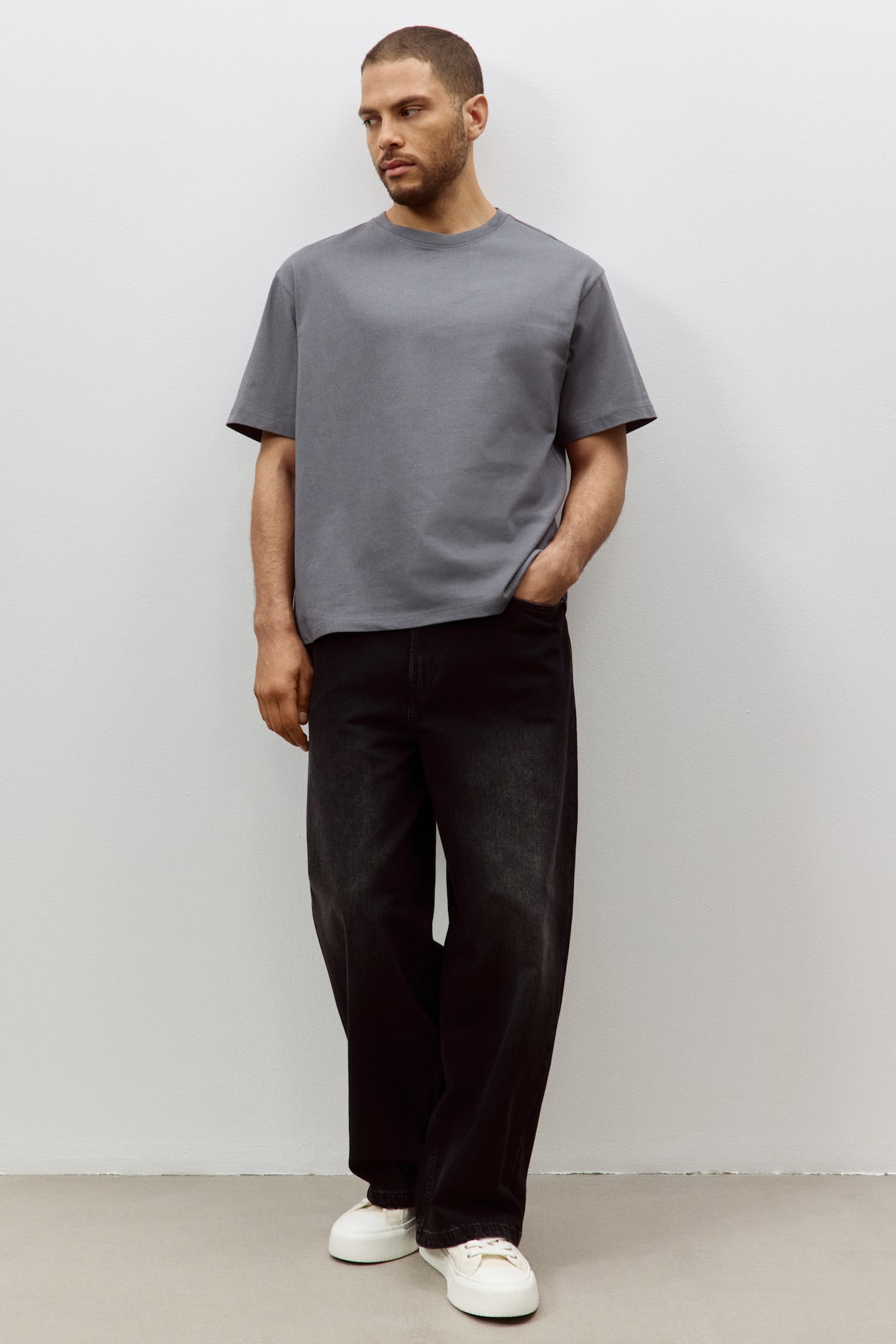 تی شرت مردانه 30390 کد 2 مارک H&M