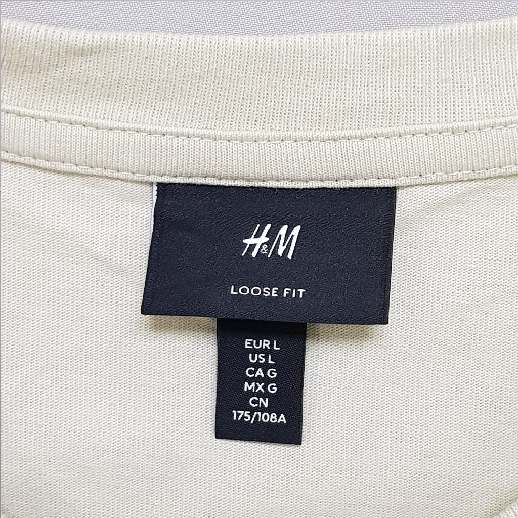 تی شرت مردانه 30390 کد 2 مارک H&M   *