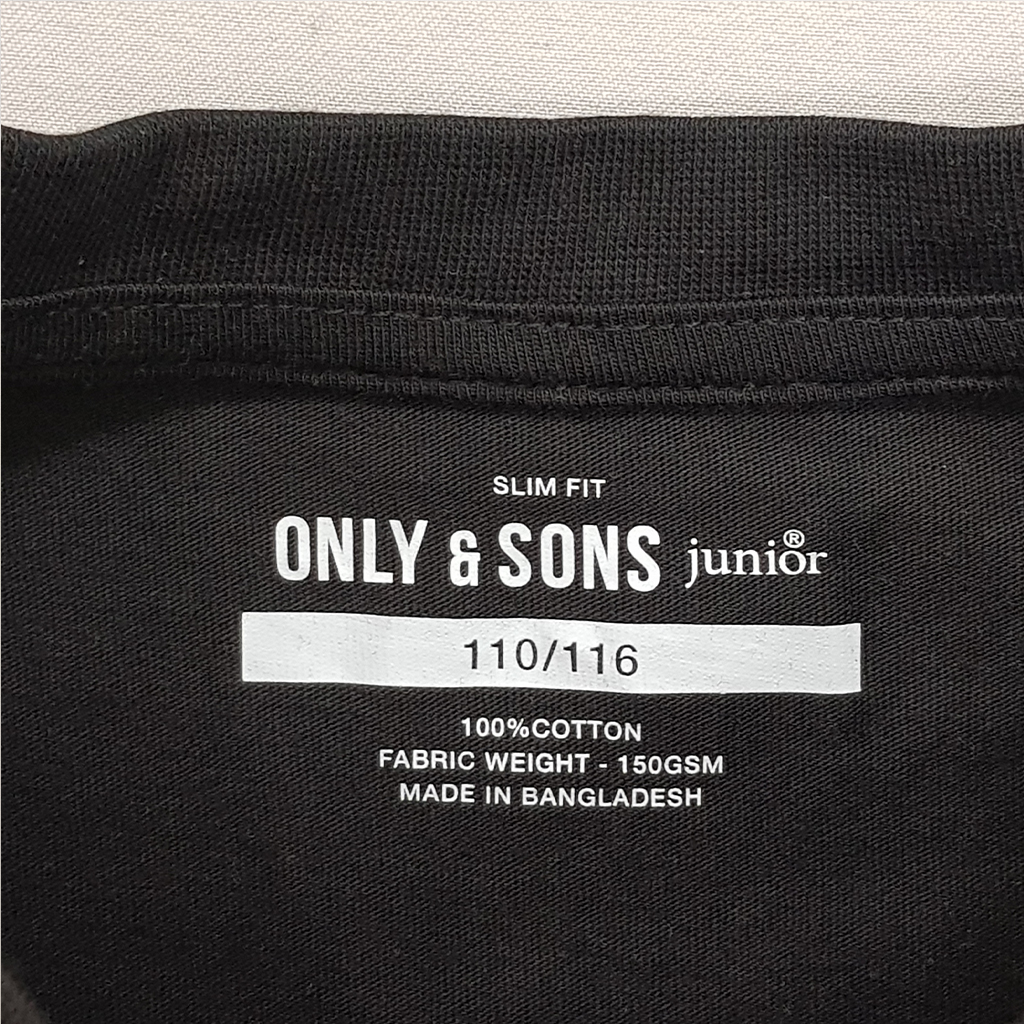تی شرت 30554 سایز 5 تا 16 سال مارک Only&Sons