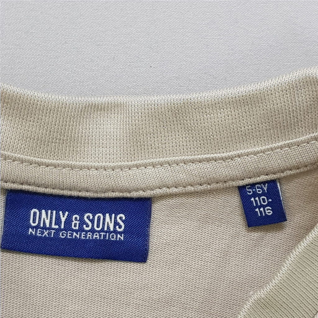 تی شرت پسرانه 30553 سایز 5 تا 16 سال مارک Only&Sons