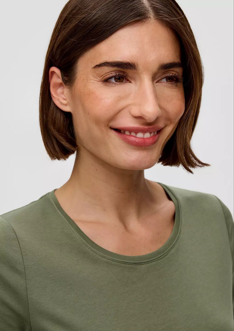 تی شرت زنانه 30409 سایز 36 تا 44 مارک S.Oliver