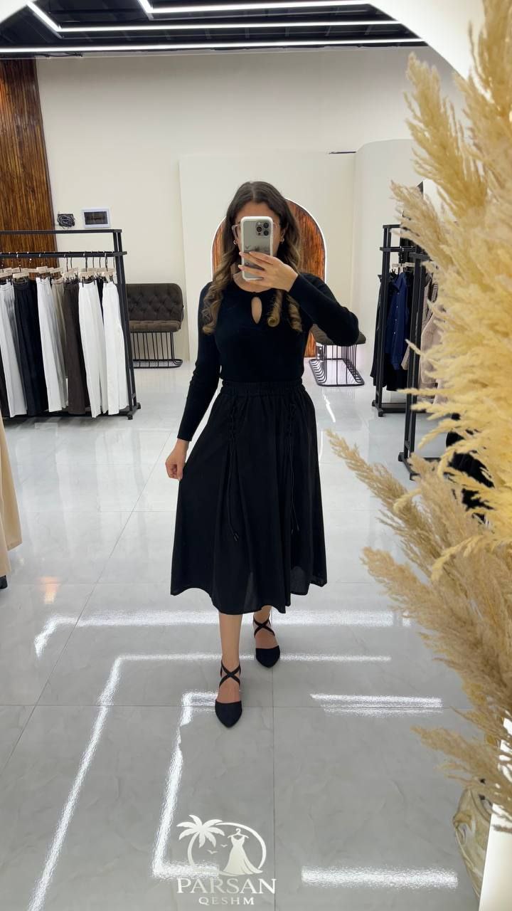 دامن مخمل کبریتی زنانه کد 419372