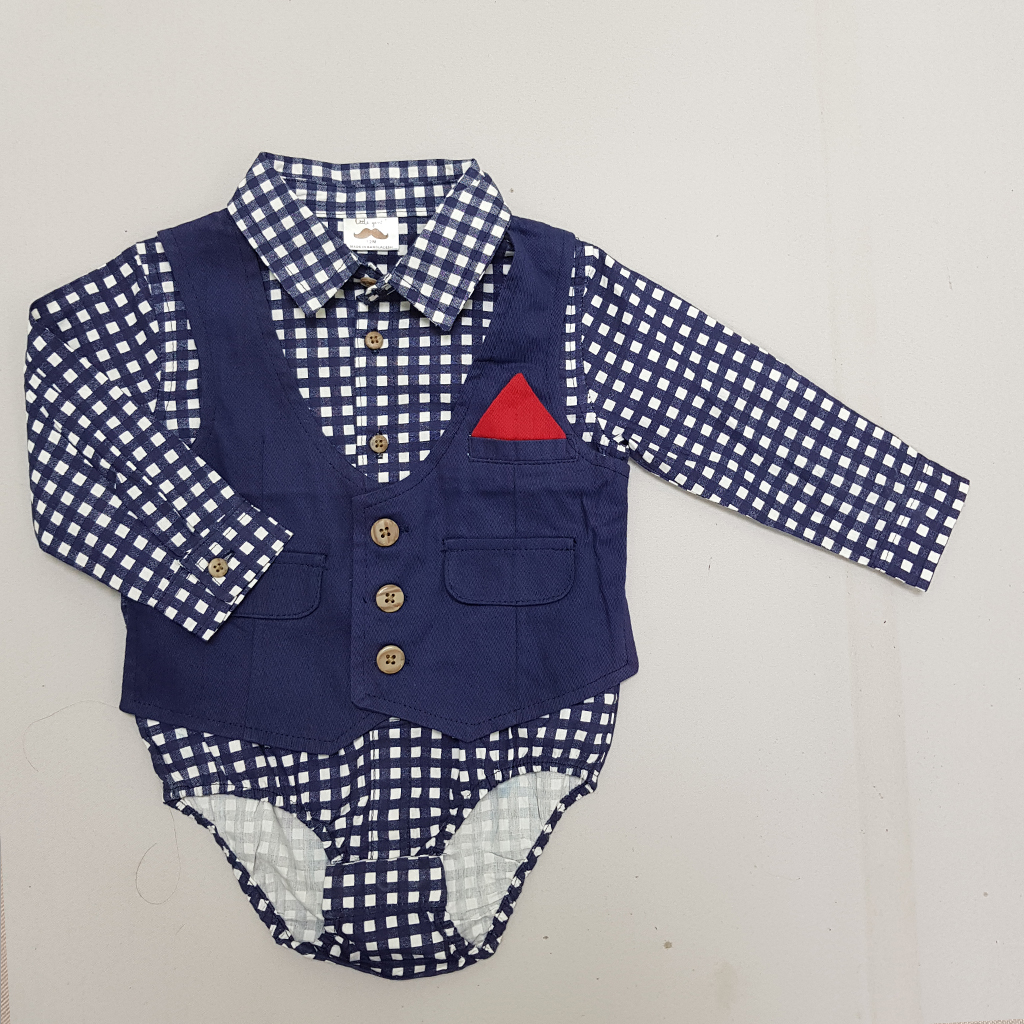 پیراهن بادی پسرانه 30659 سایز 12 تا 24 ماه مارکnext