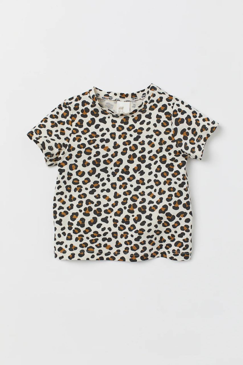 تی شرت دخترانه 30855 سایز 3 تا 10 سال مارک H&M