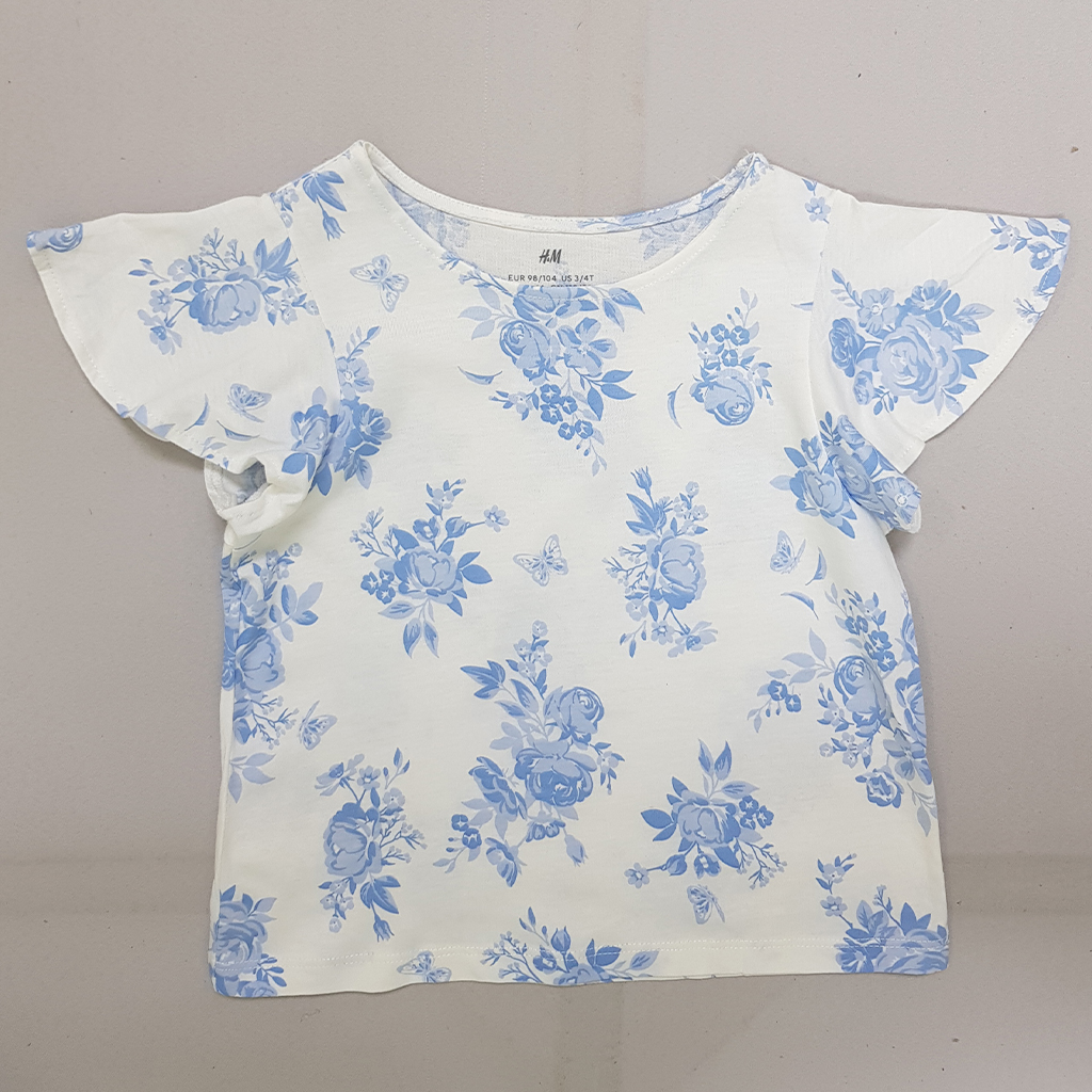 تی شرت دخترانه 30724 سایز 1.5 تا 12 سال مارک H&M