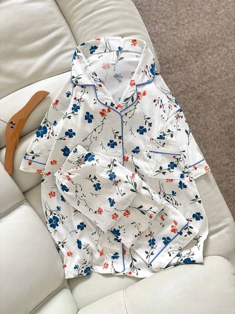 ست دو تیکه نخ کریشه زنانه کد 419387