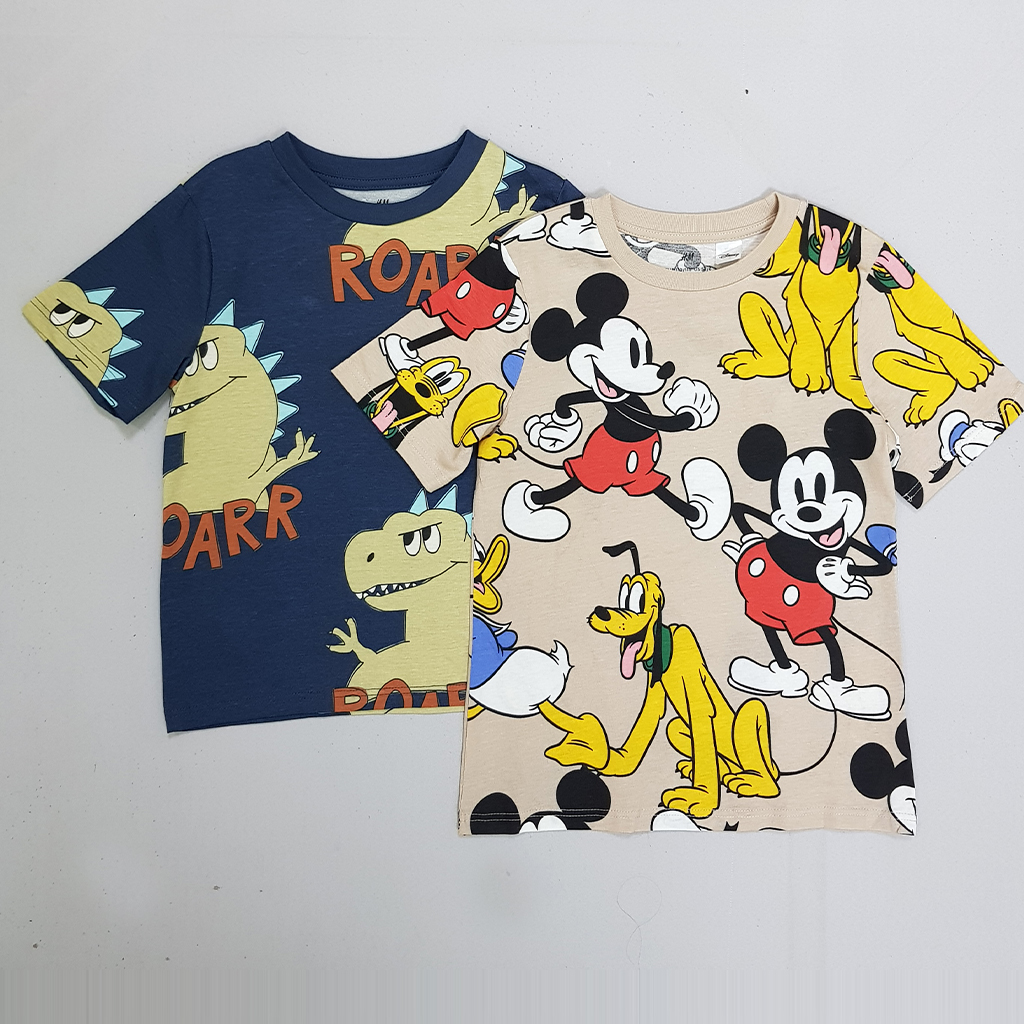 تی شرت پسرانه 30734 سایز 1.5 تا 12 سال مارک H&M