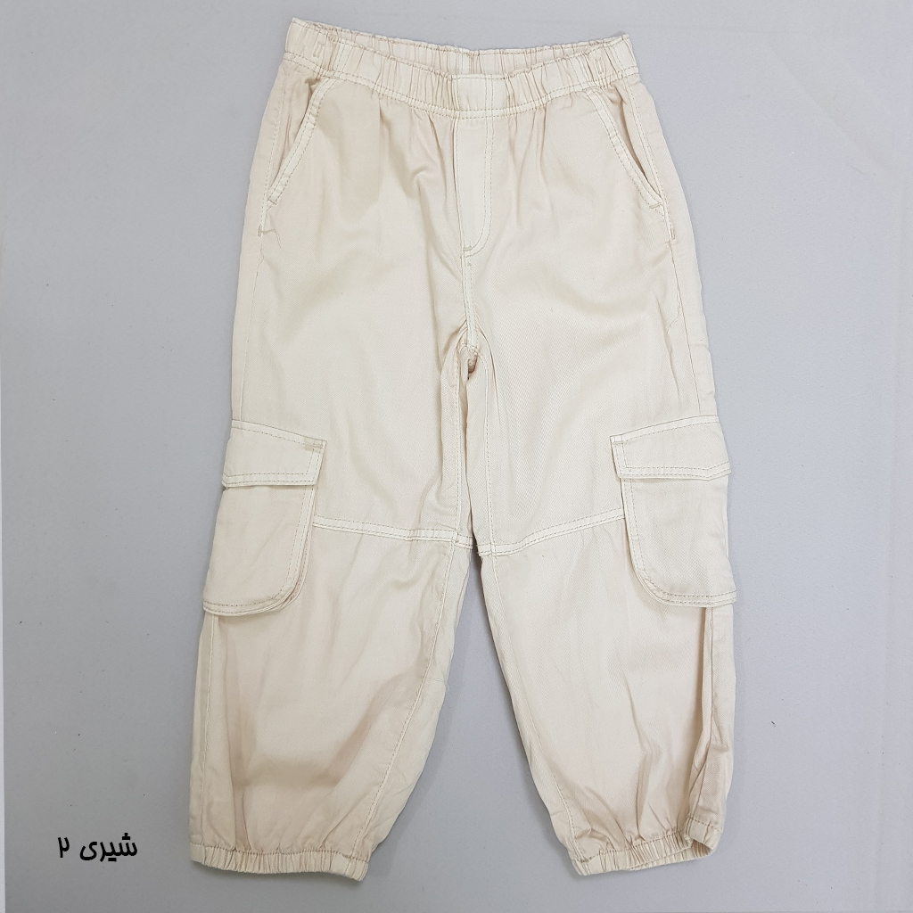 شلوار کتان 30895 سایز 1.5 تا 10 سال مارک H&M