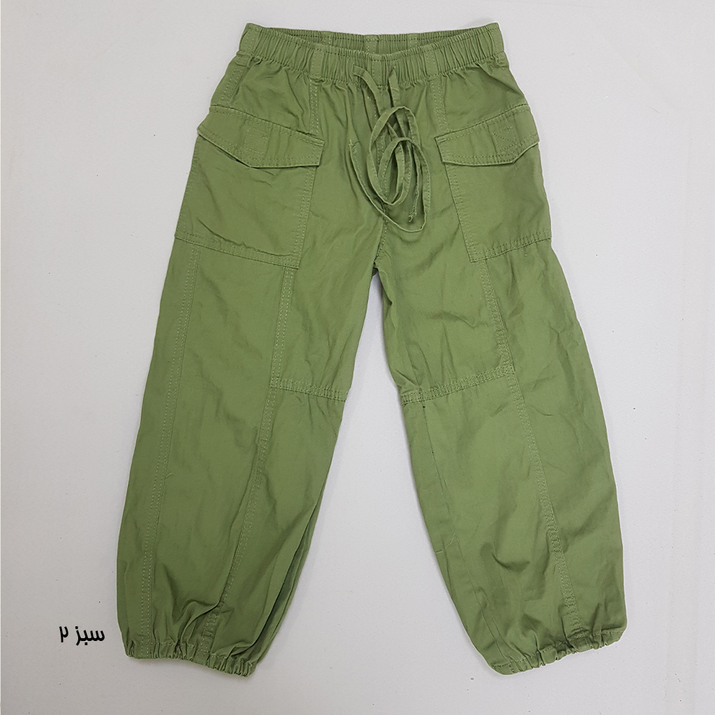 شلوار کتان 30895 سایز 1.5 تا 10 سال مارک H&M