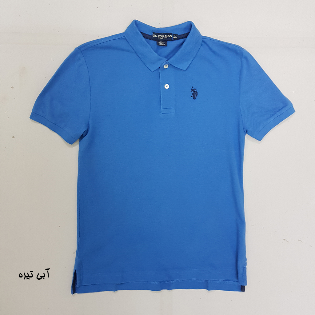 تی شرت یقه دار پسرانه 30847 سایز 4 تا 18 سال کد 2 مارک US POLO ASSN