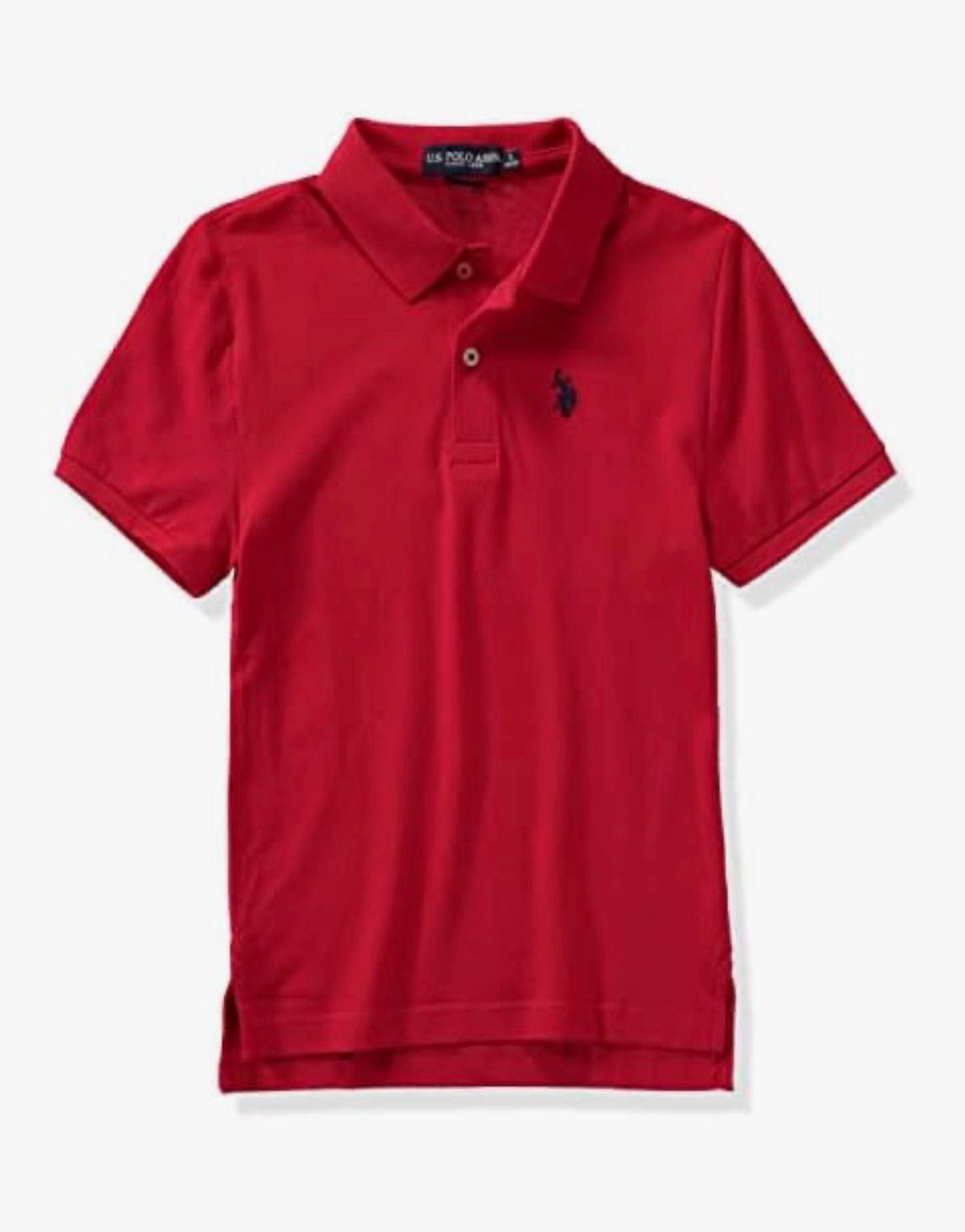 تی شرت یقه دار پسرانه 30847 سایز 4 تا 18 سال کد 2 مارک US POLO ASSN