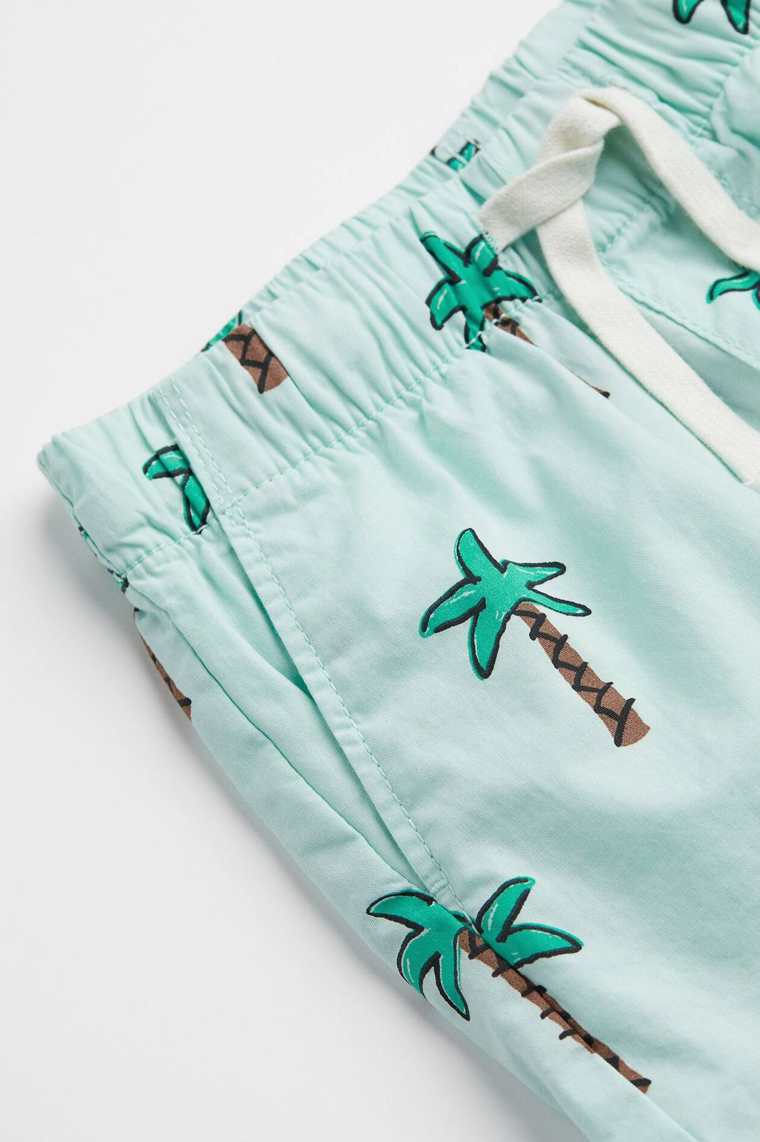شلوارک کتان پسرانه 30793 سایز 1.5 تا 6 سال مارک H&M