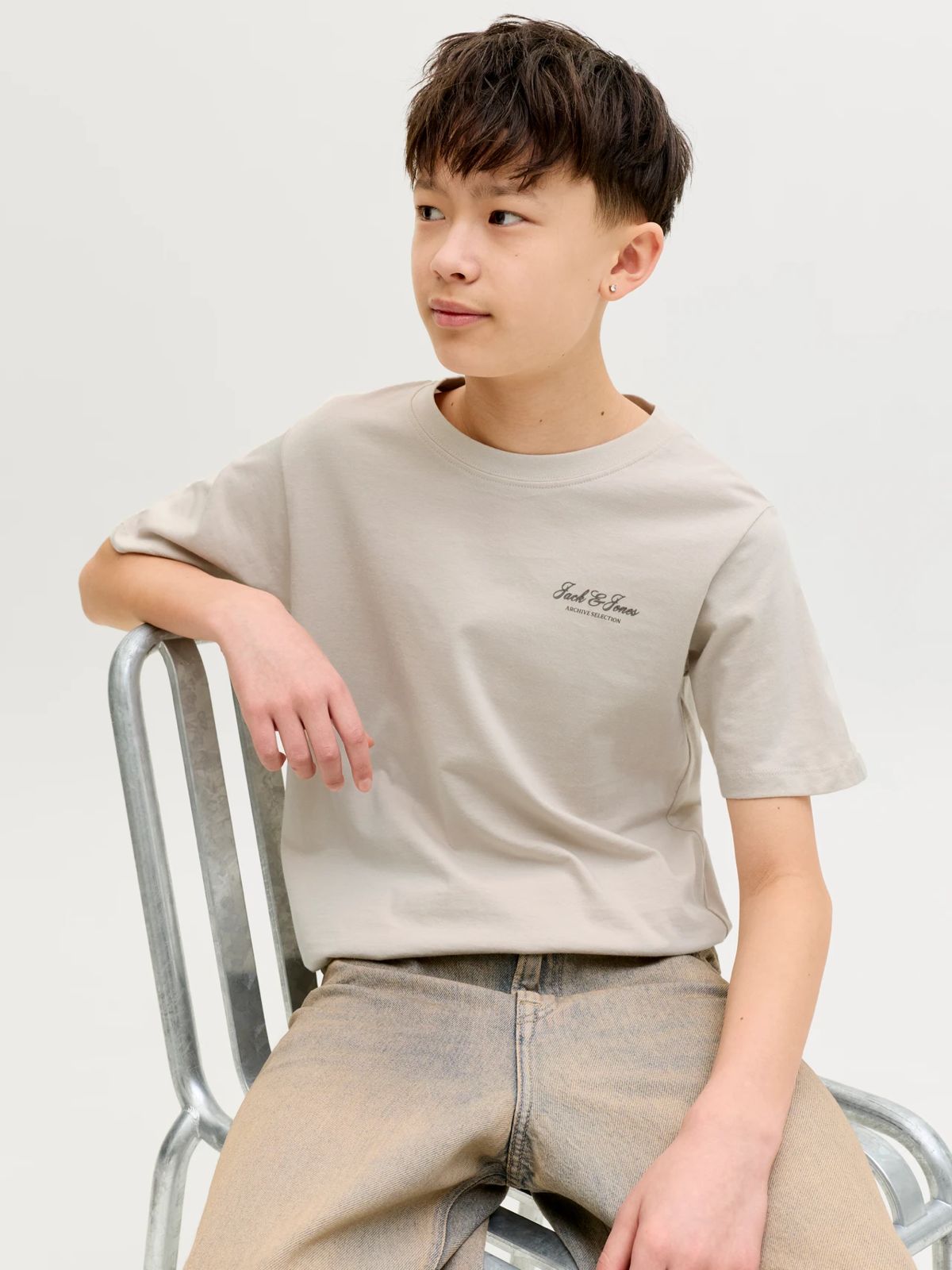تی شرت پسرانه 30845 سایز 8 تا 16 سال کد 1 مارک Jack&Jones