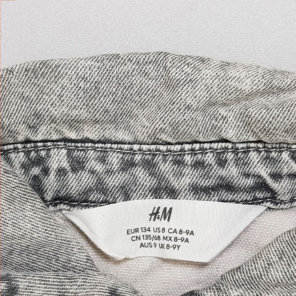 مانتو جینز دخترانه 30886 سایز 1.5 تا 9 سال مارک H&M